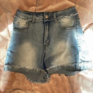 Blue Jean shorts